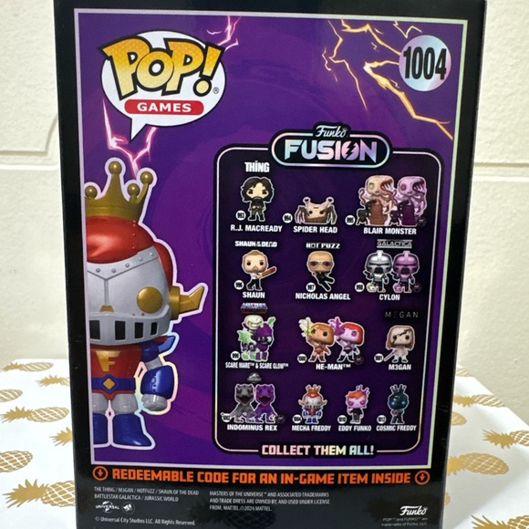 Funko Collectible Box with Blue and Black Design - Picture 3 of 3